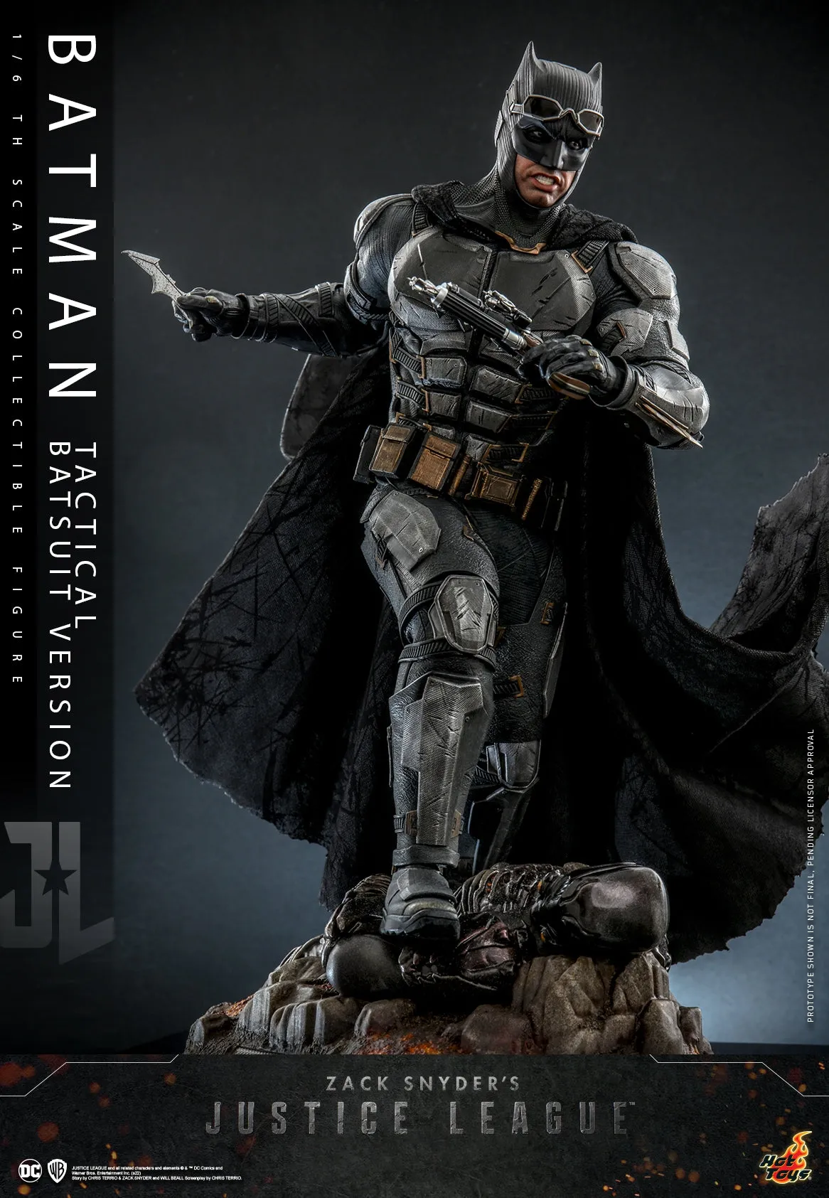 Hot Toys - TMS085 - Zack Snyder's Justice League - 1/6th scale Batman (Tactical Batsuit Version) Collectible Figure