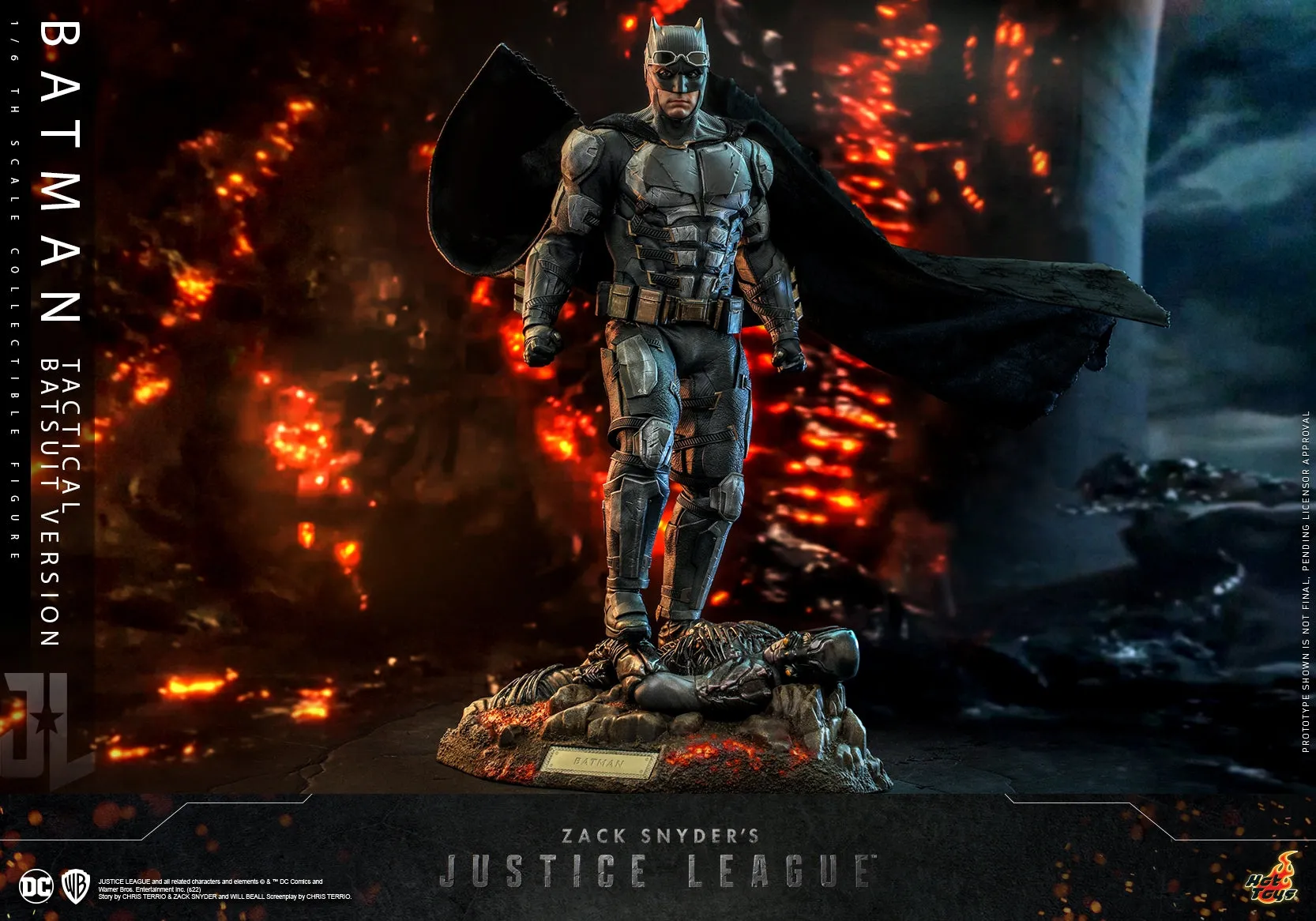 Hot Toys - TMS085 - Zack Snyder's Justice League - 1/6th scale Batman (Tactical Batsuit Version) Collectible Figure