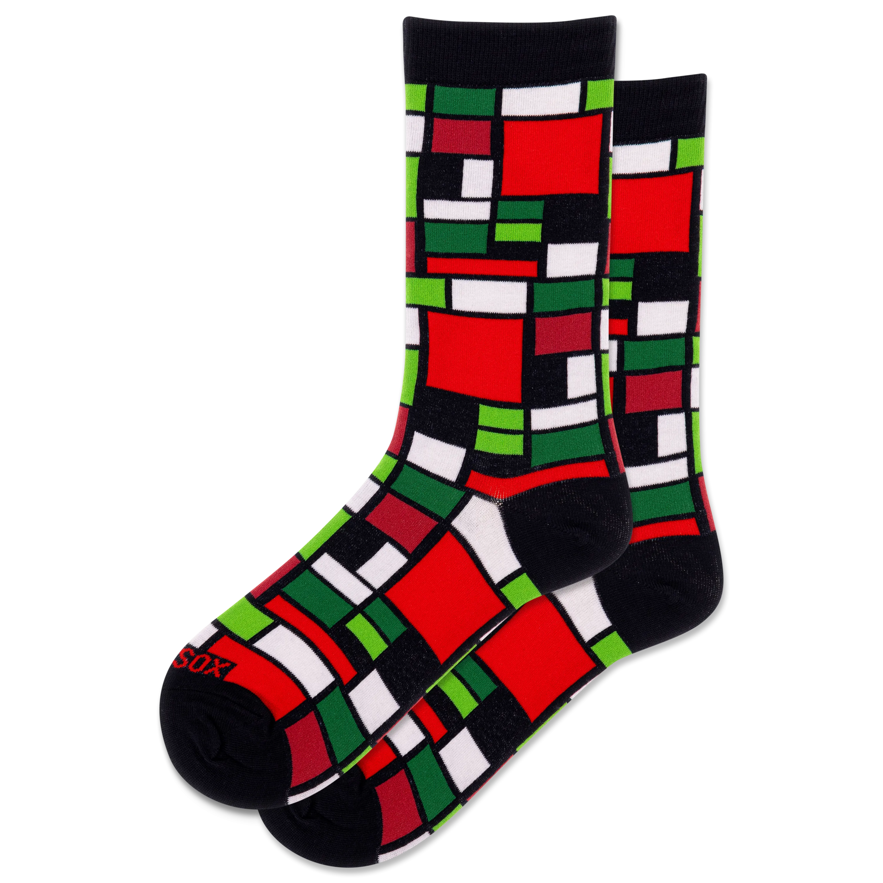 HOTSOX Women's Mondrian Crew Sock