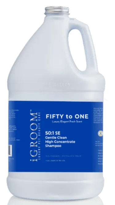 iGroom FIFTY to One (50:1) Gentle Clean Shampoo SE - Gal