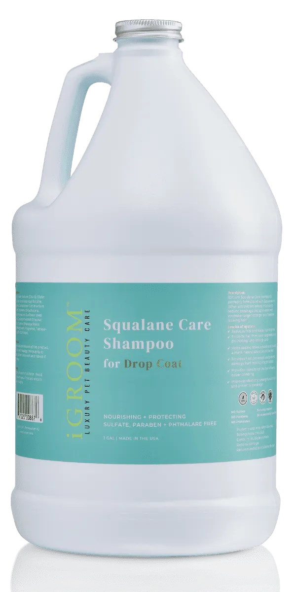 iGroom Squalane Shampoo for Drop Coats - 1 gal