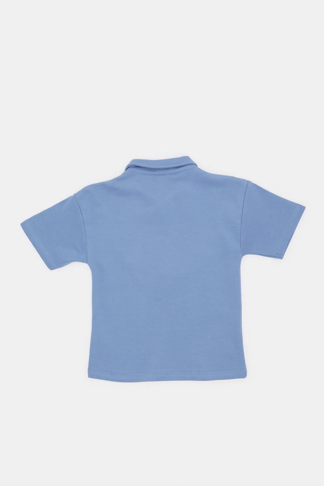 Infant Boys Blue Polo Shirt