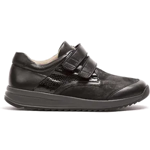 Ingrid Velcro - Black - K WIDE