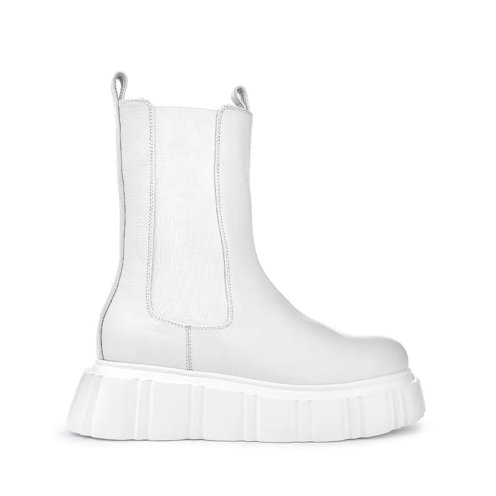 Jin Off White Chelsea Boots