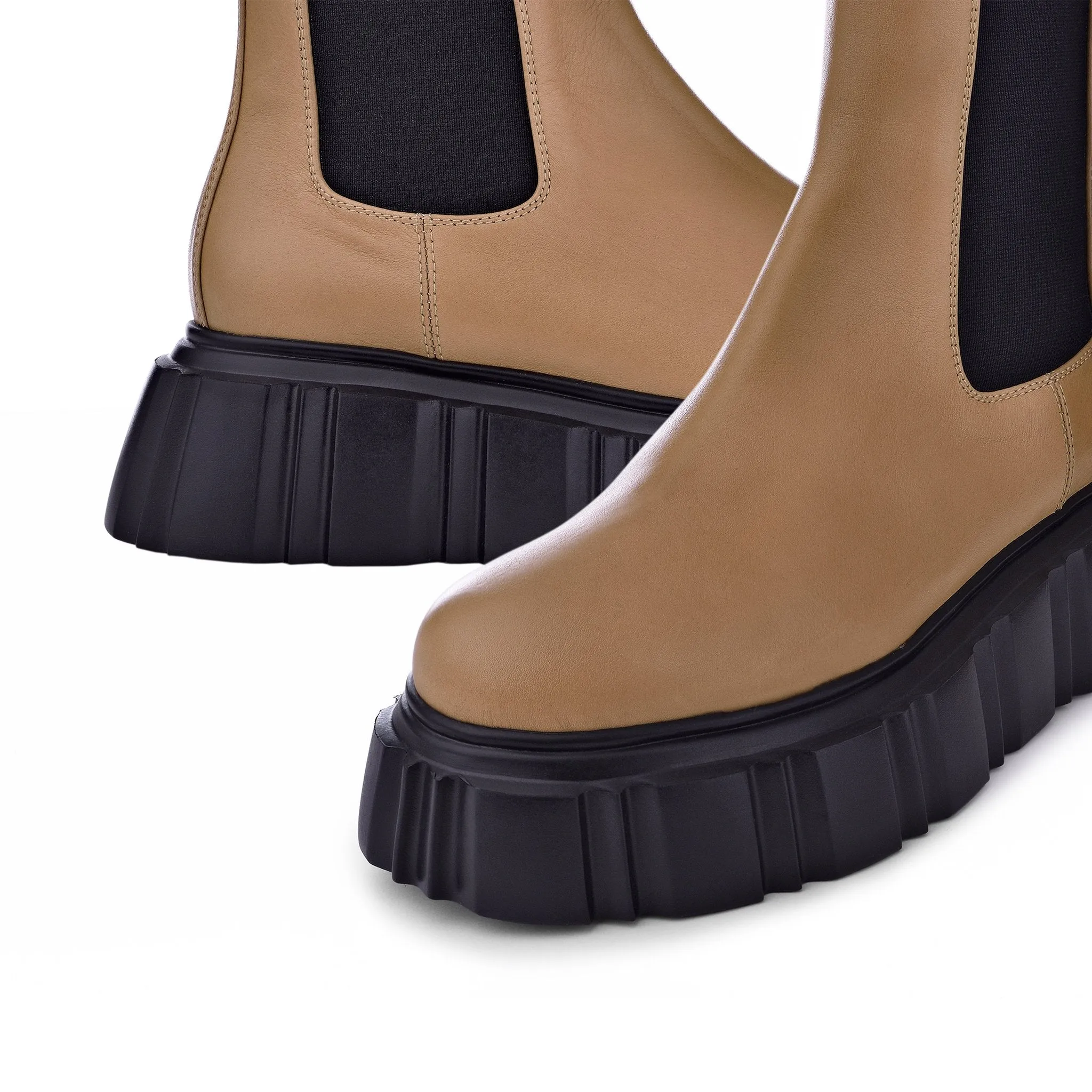 Jin Sand Chelsea Boots