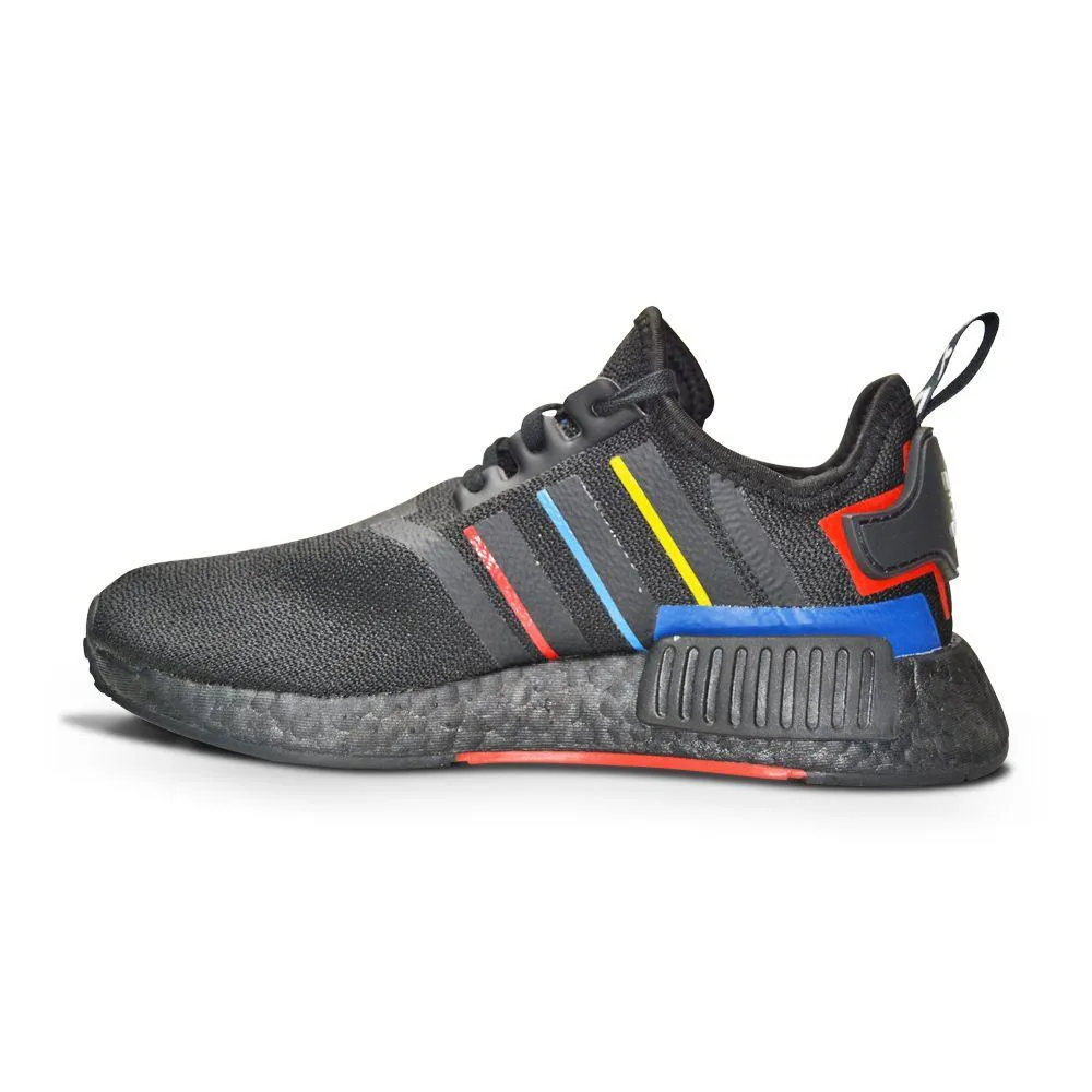 Juniors Adidas NMD R1 J - FY1543 - Black White Red