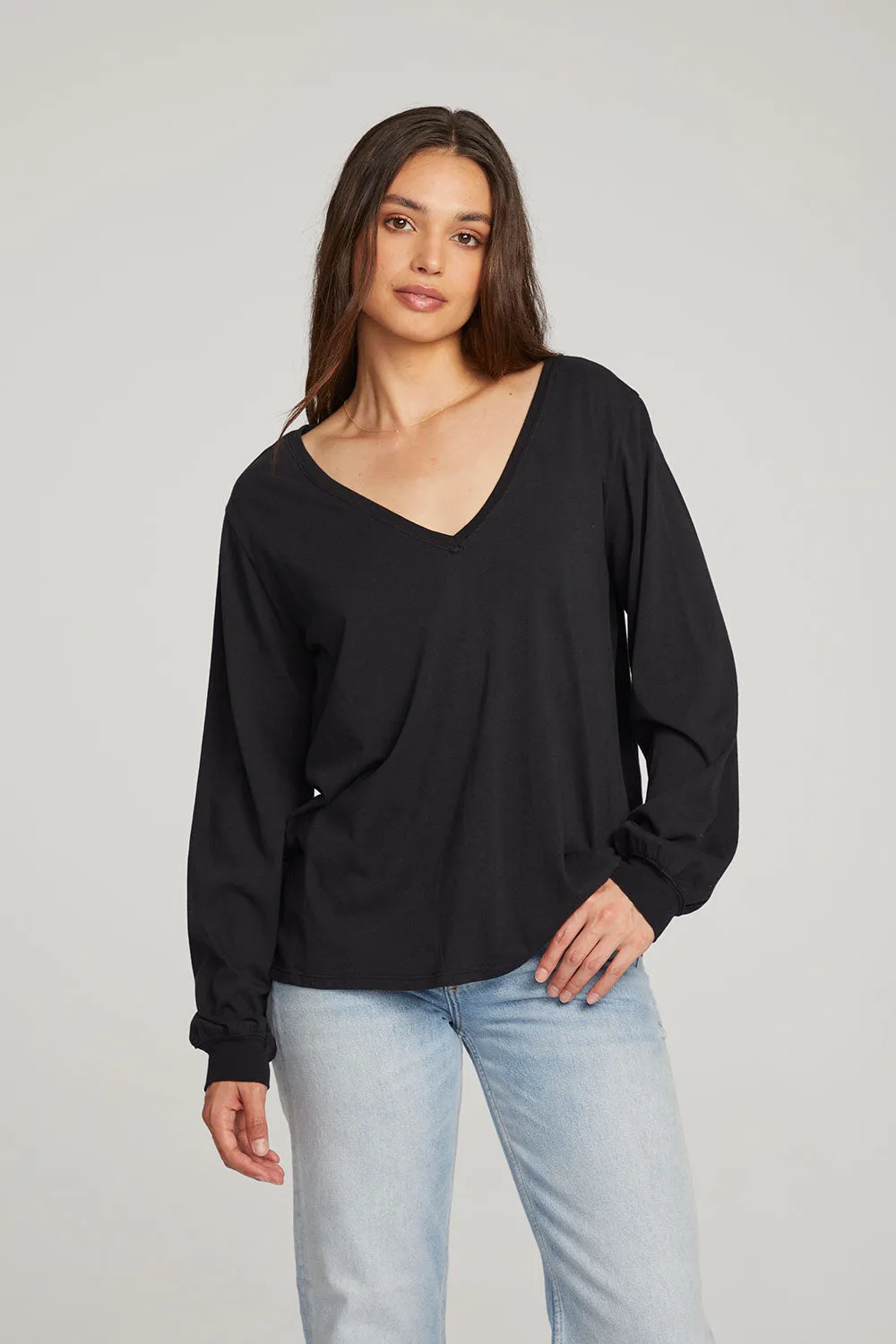 Kara Black Long Sleeve