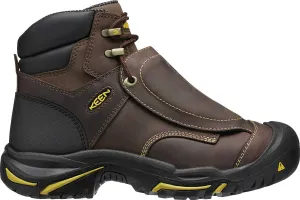 'Keen Utility' Men's 6" Mt. Vernon Ext. Met Guard Steel Toe - Brown / Black