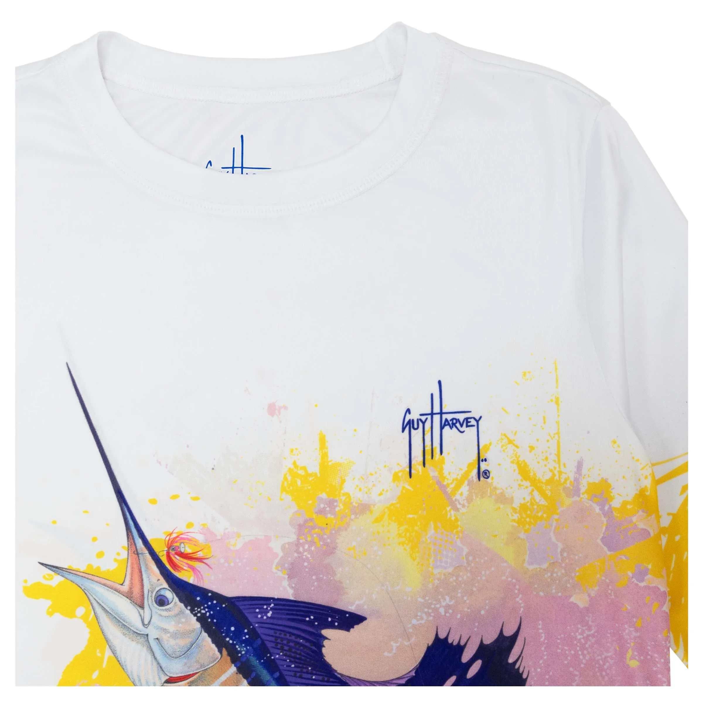 Kids Artistic Sail Performance Sun Protection Shirt UPF 30