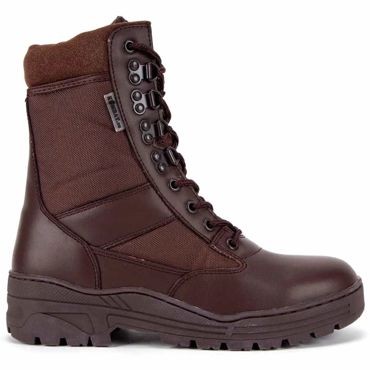 Kombat Brown Half-Leather Patrol Boot