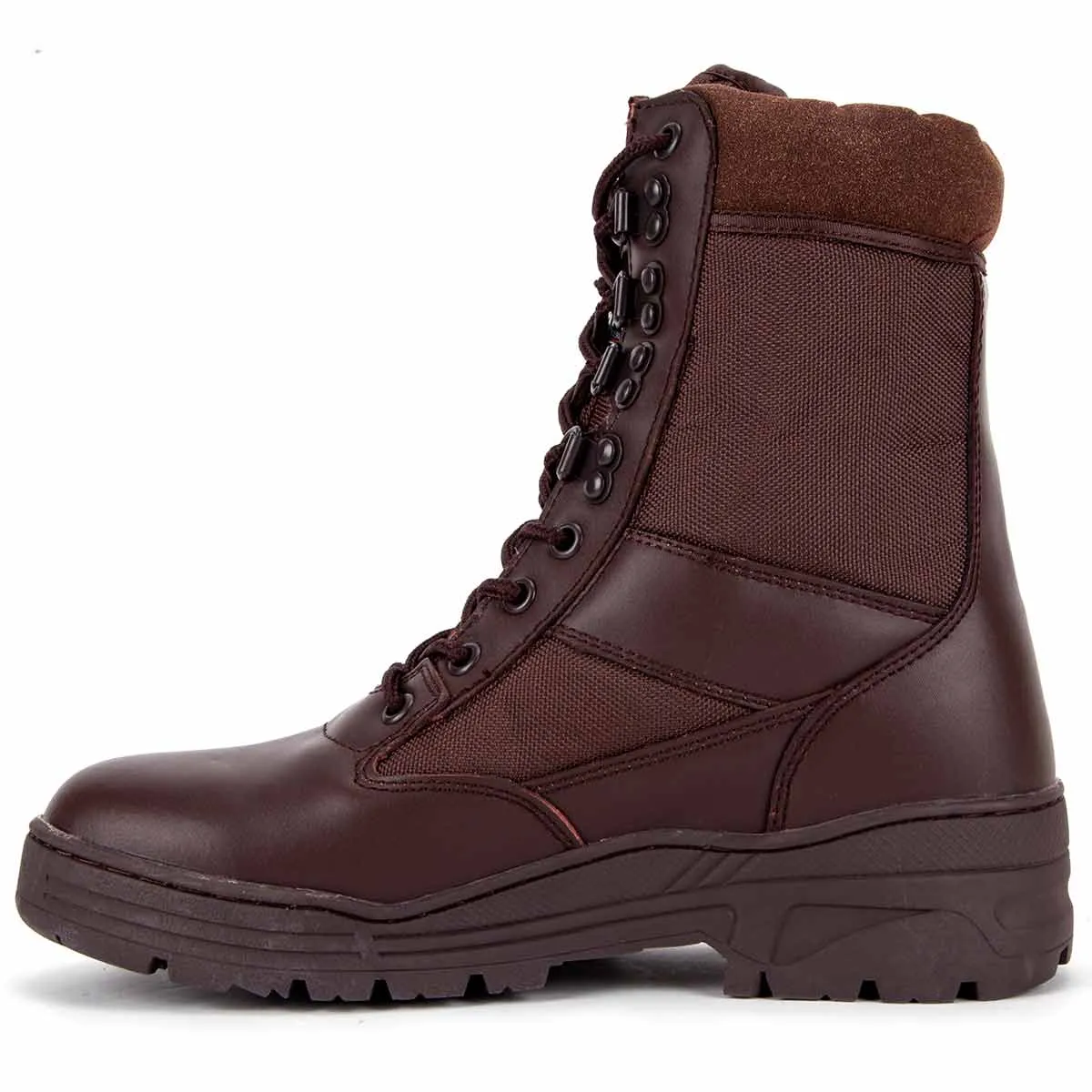 Kombat Brown Half-Leather Patrol Boot