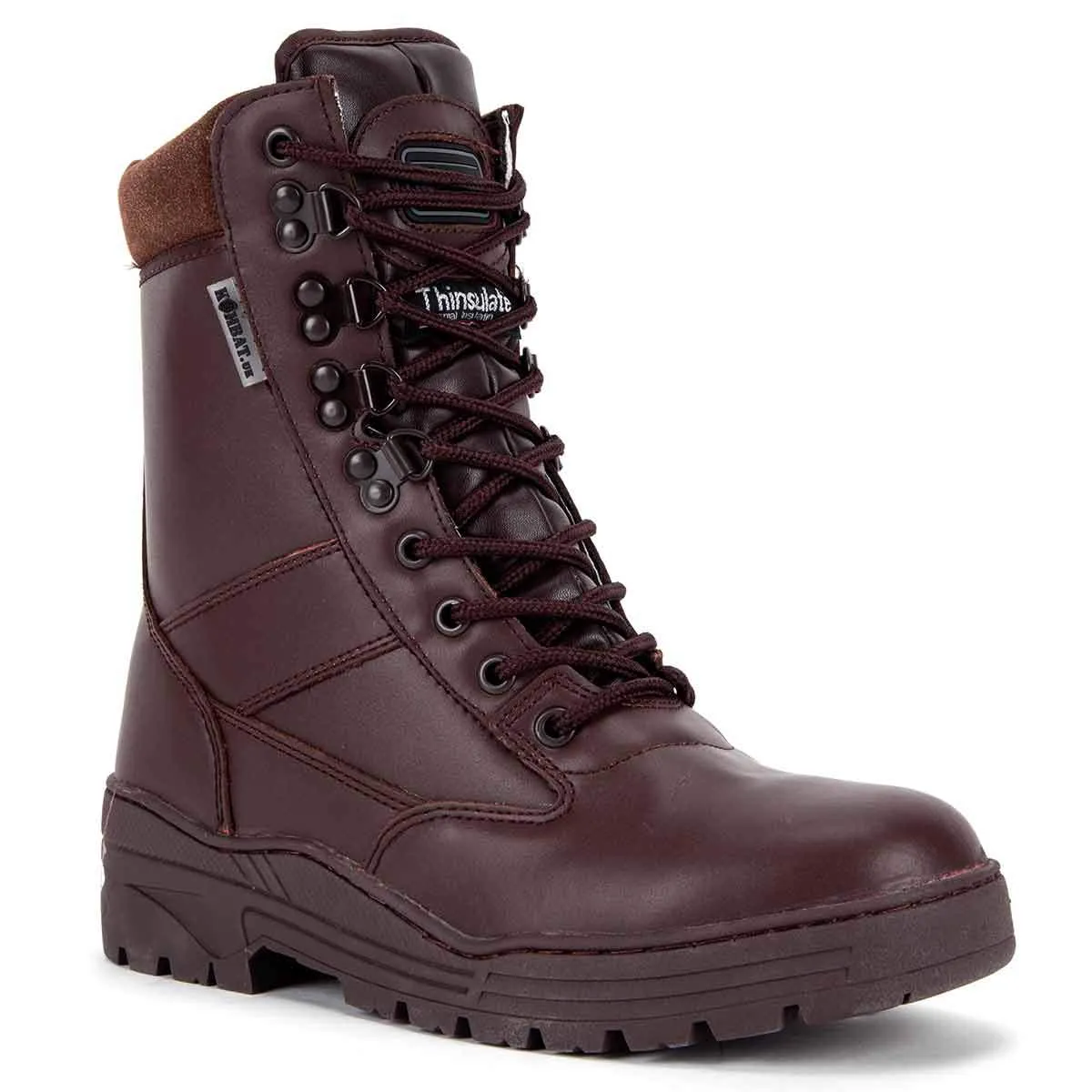 Kombat Brown Leather Patrol Boot