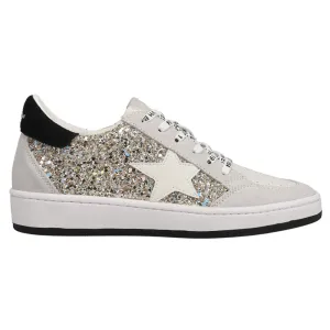 Kristen Glitter Lace Up Sneakers