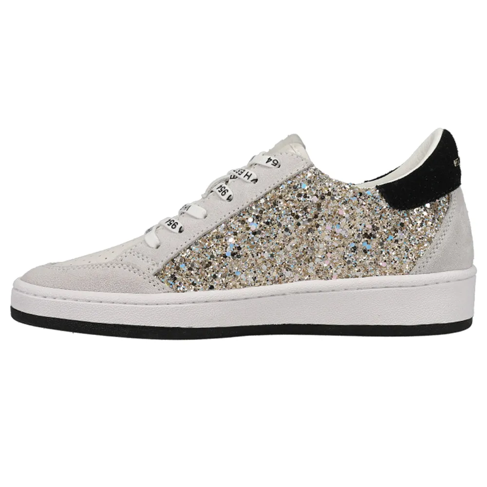 Kristen Glitter Lace Up Sneakers