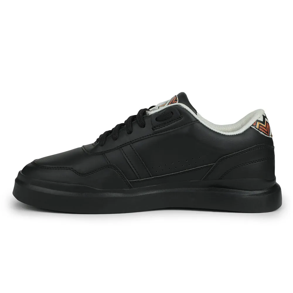 Leap7x Black Casual Sneakers For Men NICOLAS-1E By Liberty