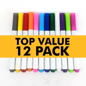 Liquid Chalk Pens - Set of 12