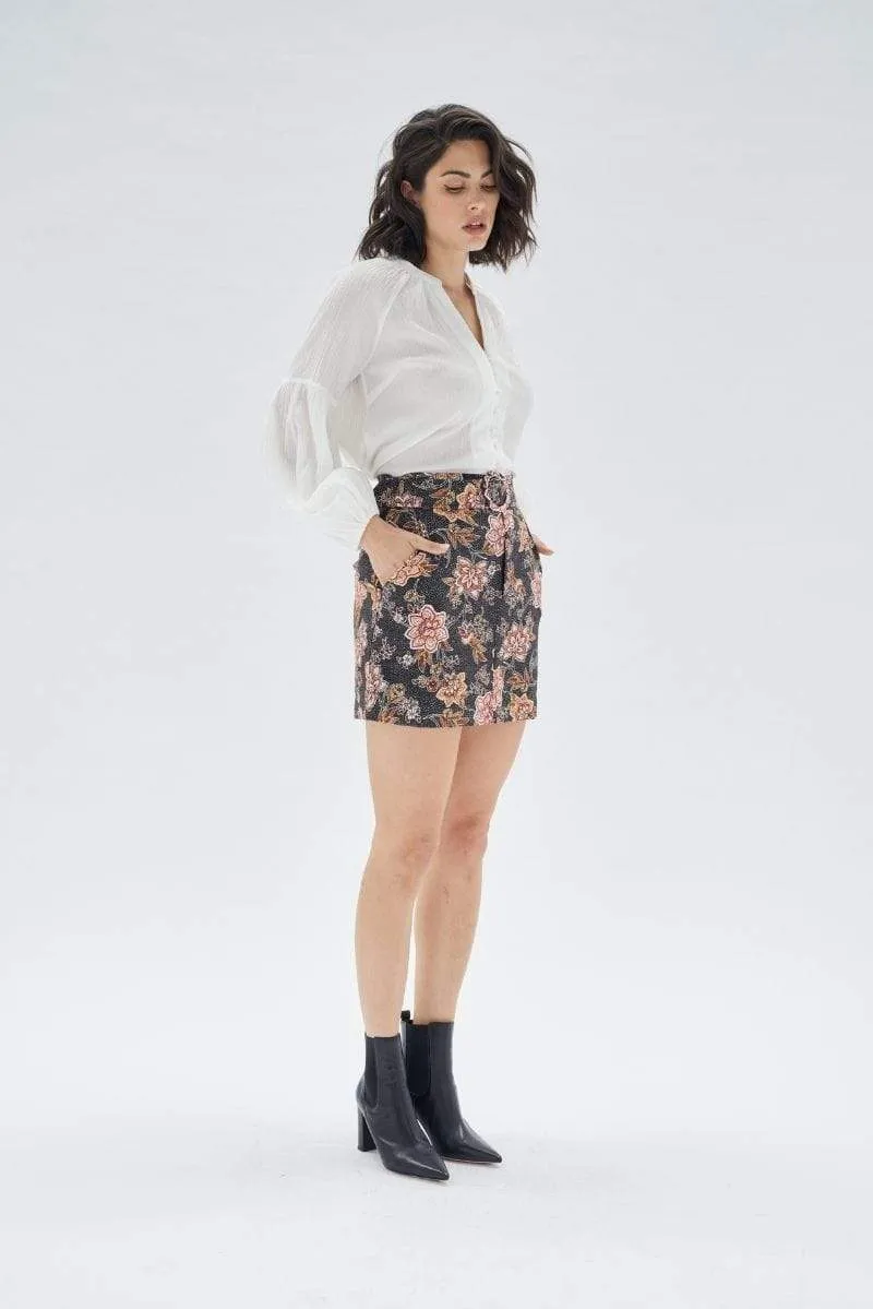 Mehdya A-line Mini Skirt Multi