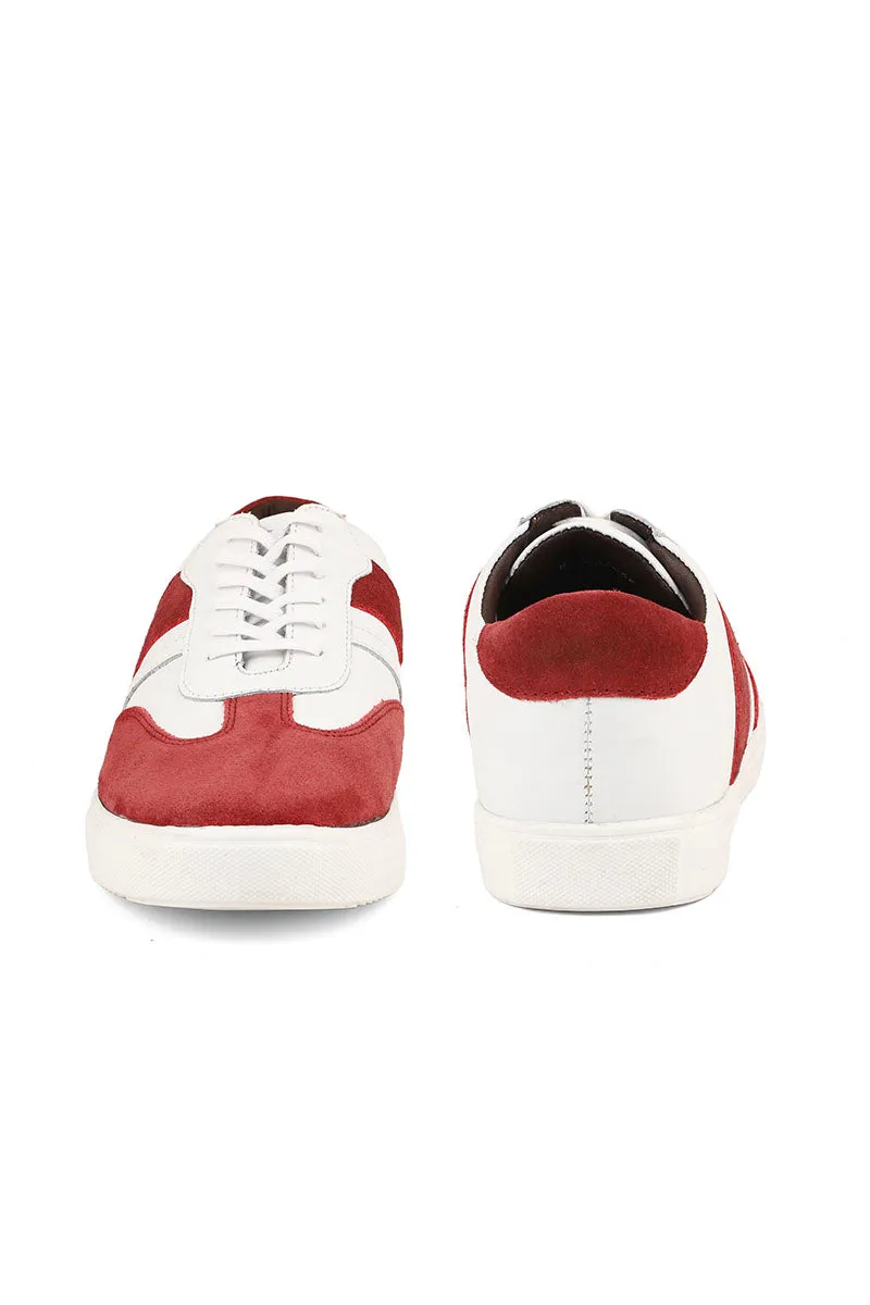 Men Casual Sneakers M54044-Maroon