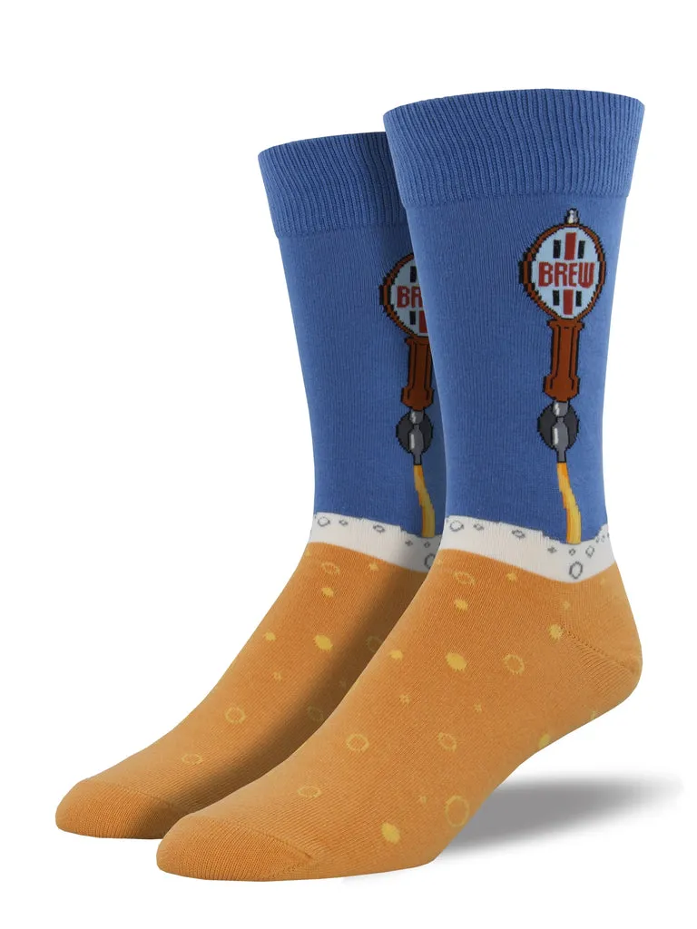 Men’s Beer Taps Crew Socks