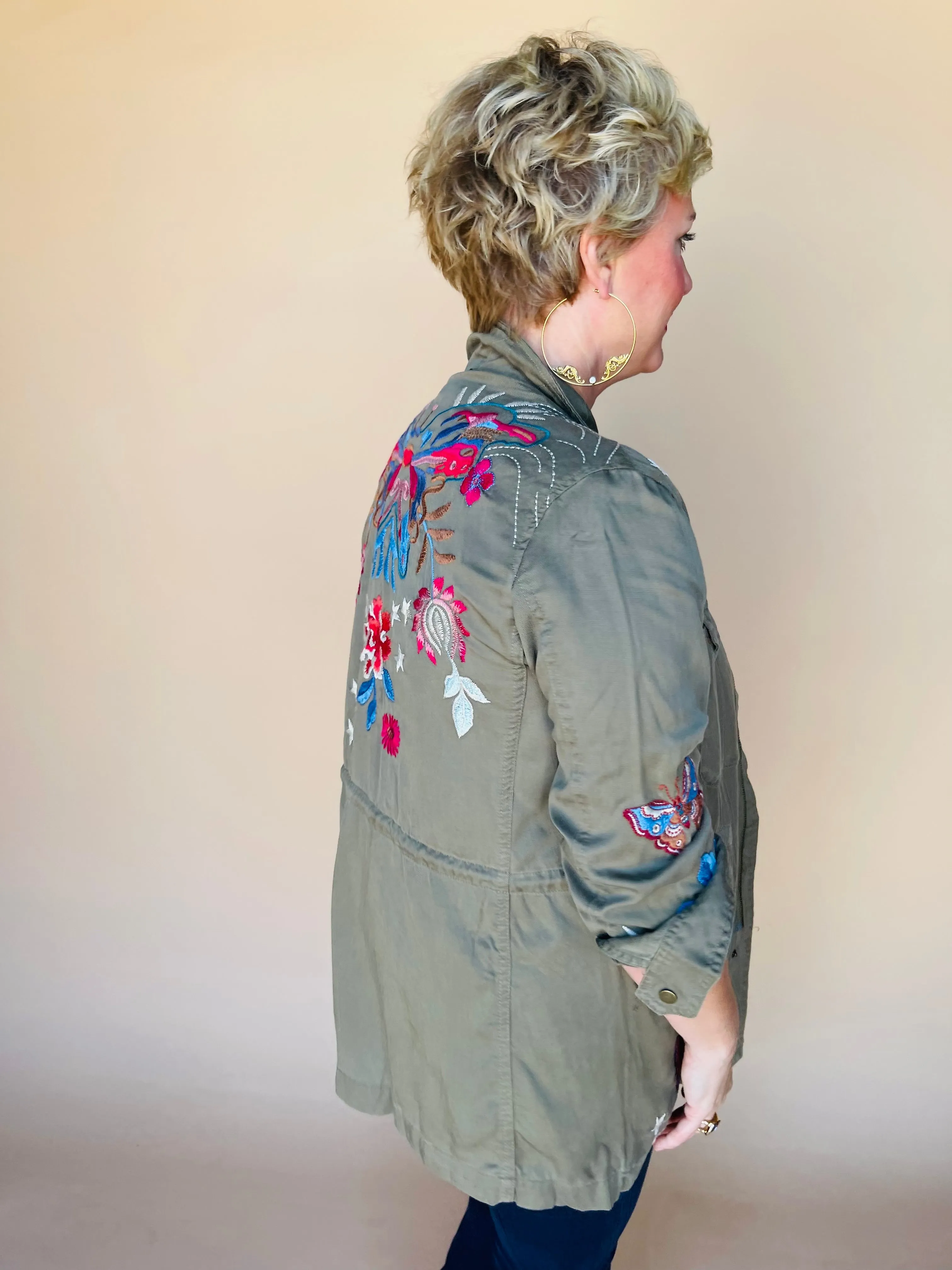 Mika Paris Military Jacket