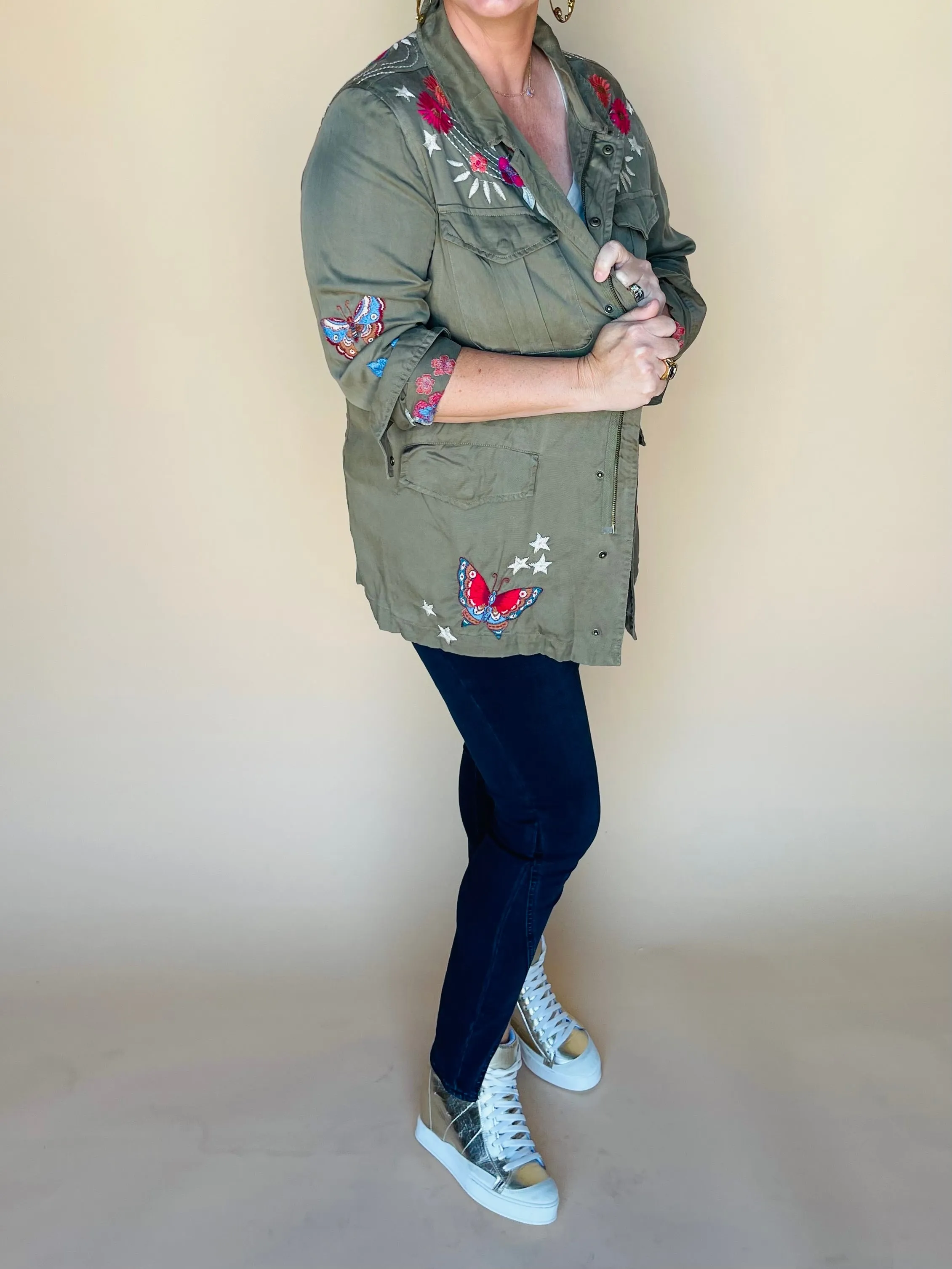 Mika Paris Military Jacket