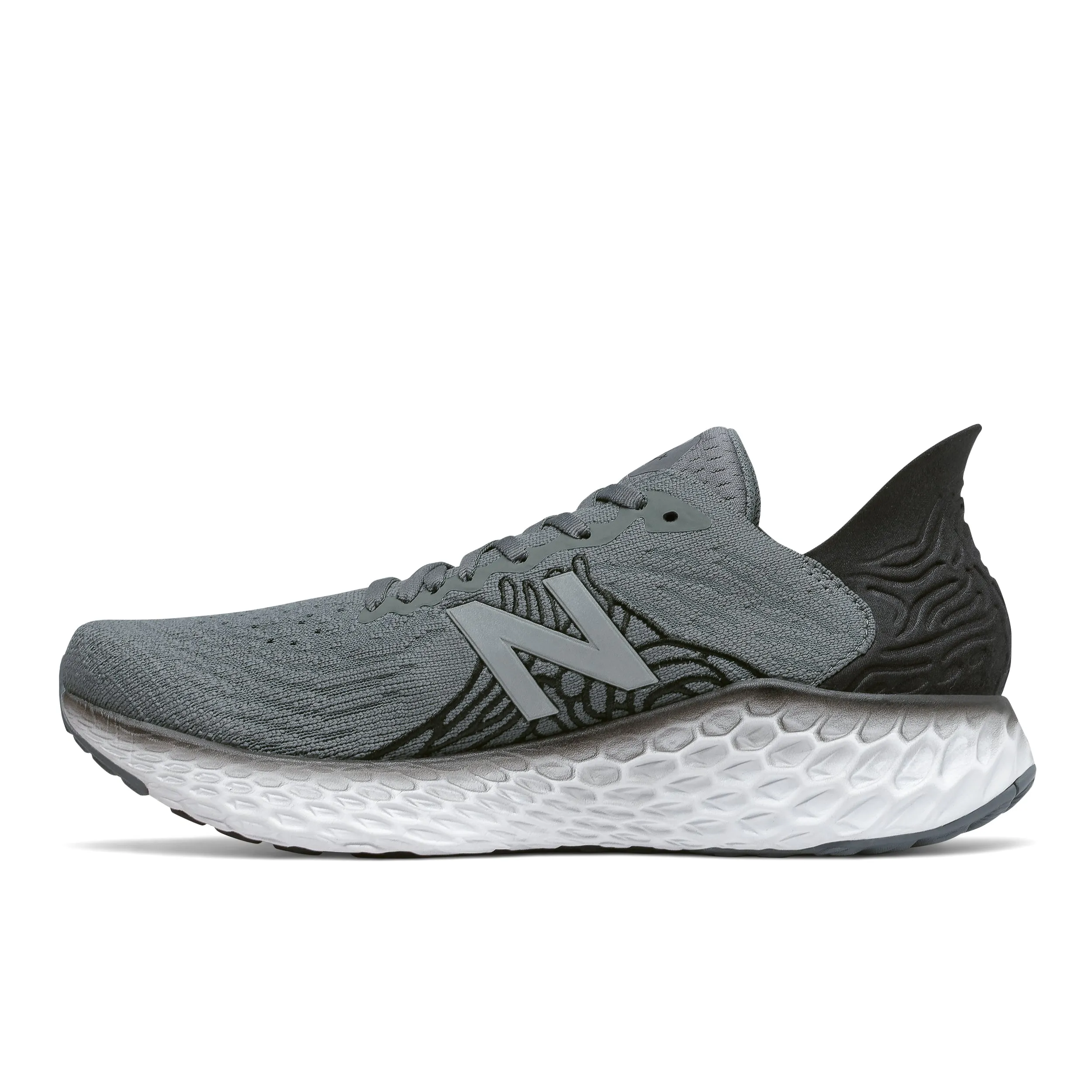 'New Balance' Men's Fresh Foam Hypoknit - Lead / Black