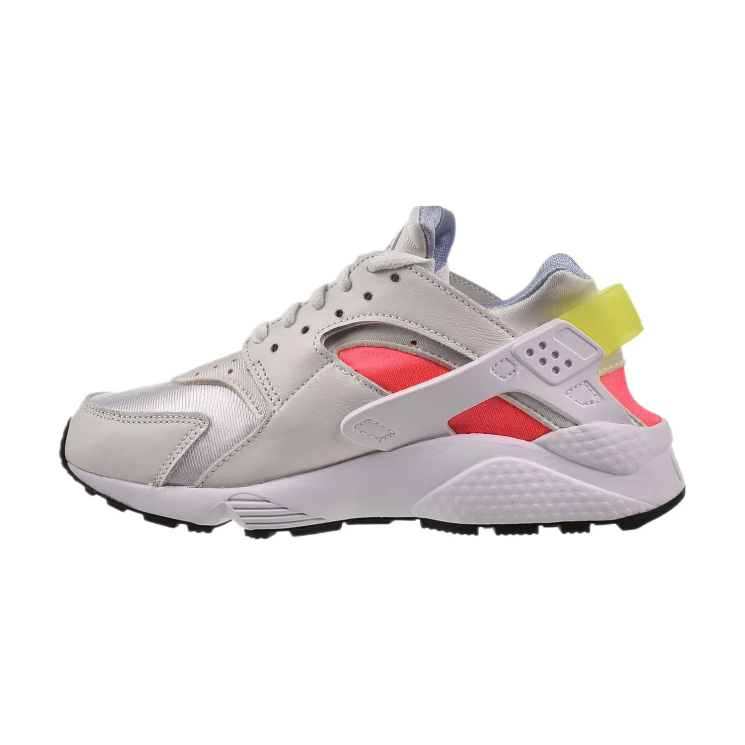 Nike Air Huarache Women's Shoes White-Bright Crimson-Volt