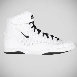 Nike Inflict 3 Wrestling Boots White/Black