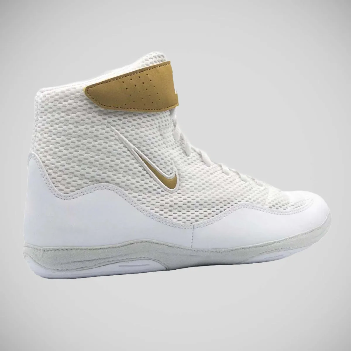 Nike Inflict 3 Wrestling Boots White/Gold