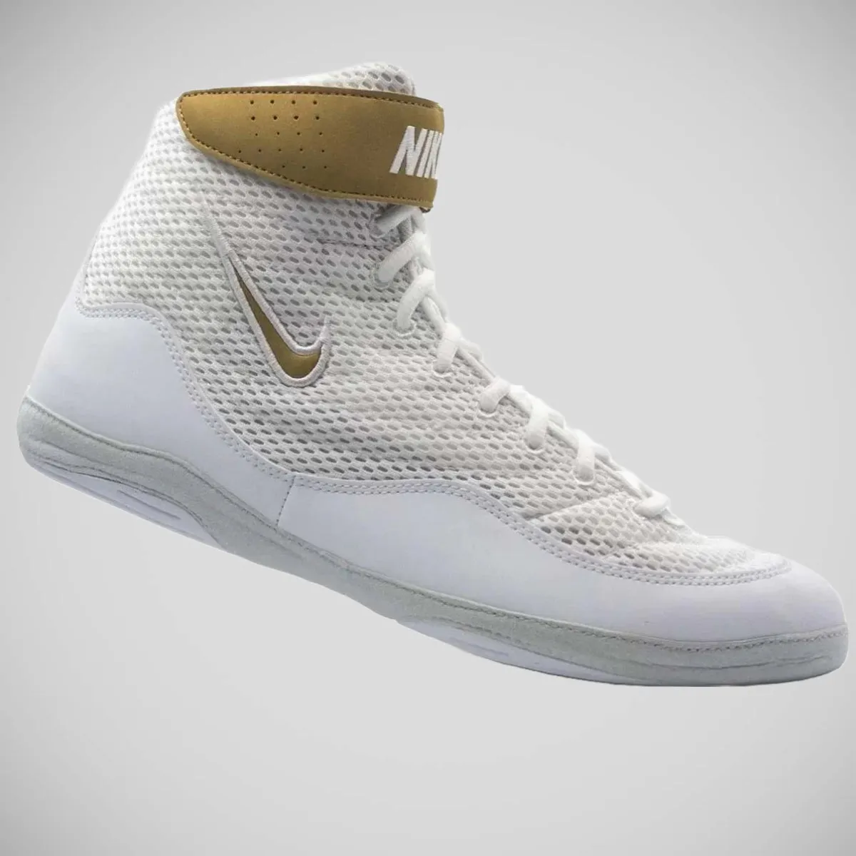 Nike Inflict 3 Wrestling Boots White/Gold