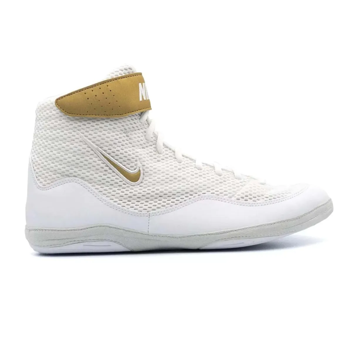 Nike Inflict 3 Wrestling Boots White/Gold