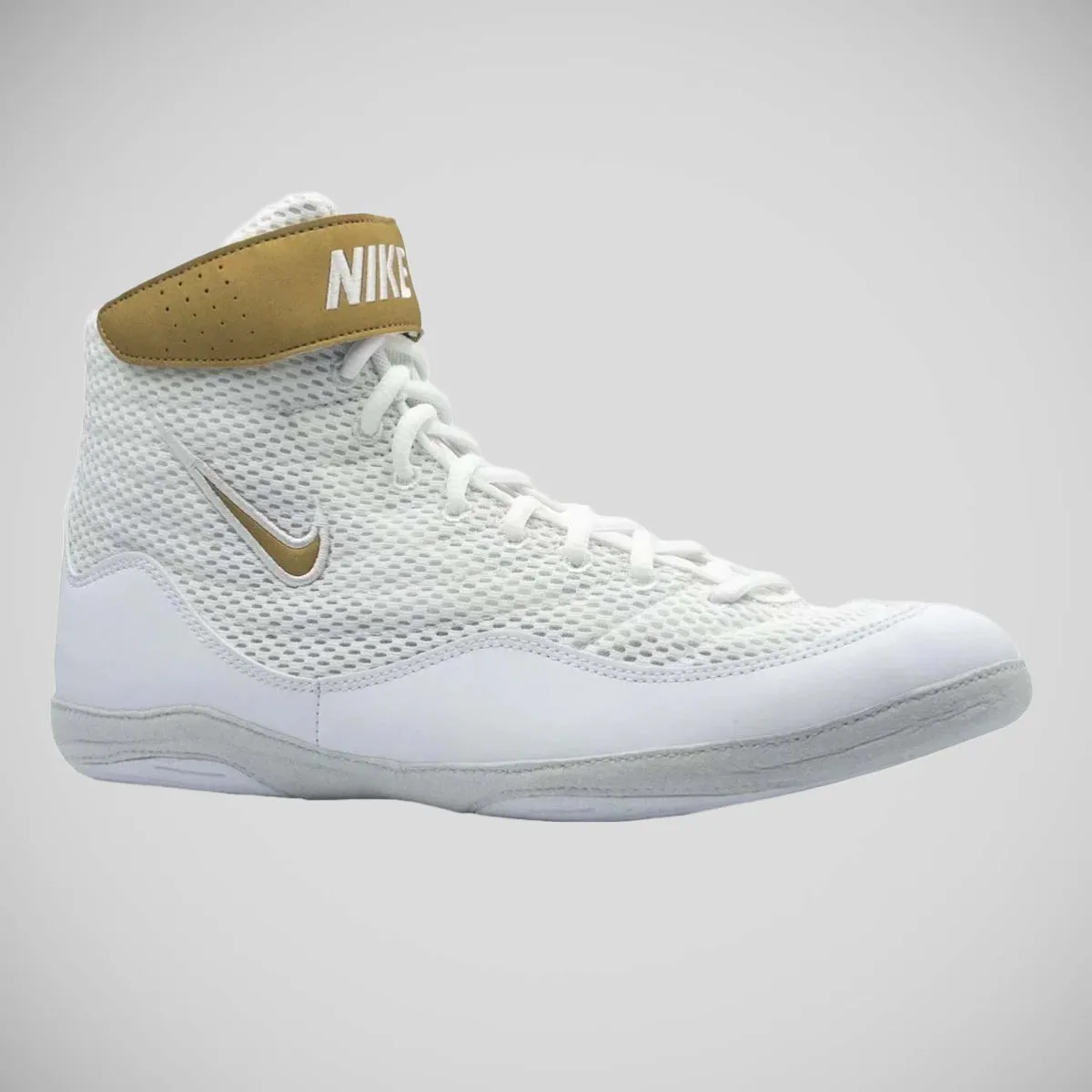 Nike Inflict 3 Wrestling Boots White/Gold