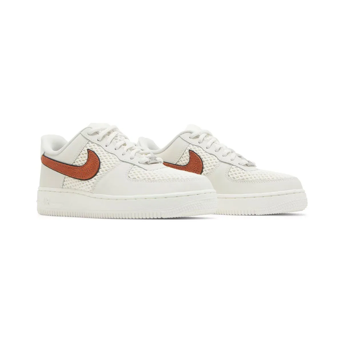 Nike Women's Air Force 1 Low Basketball Leather Light Bone