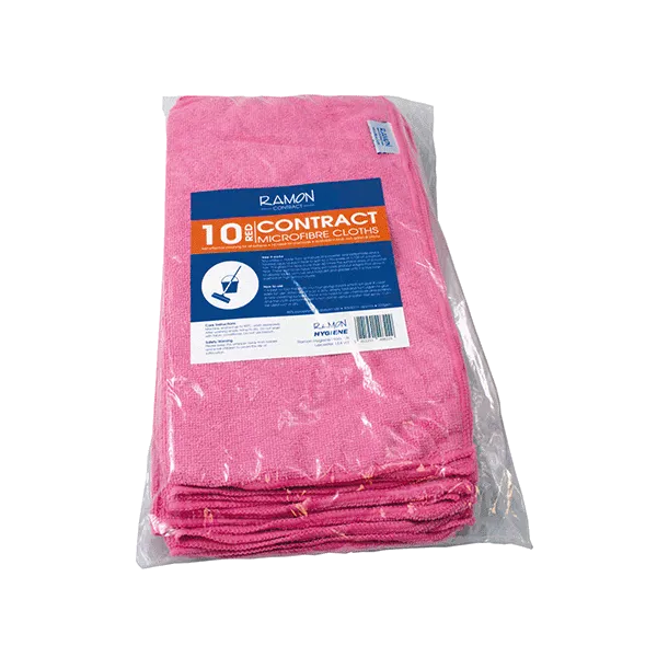 Optima General Purpose Microfibre Cloths - Pack of 10