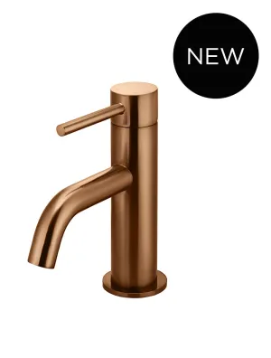 Piccola Basin Mixer Tap - Lustre Bronze