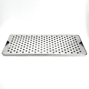 Punched Counter Top Drip Tray - 50cm x 17xcm x 1.5cm