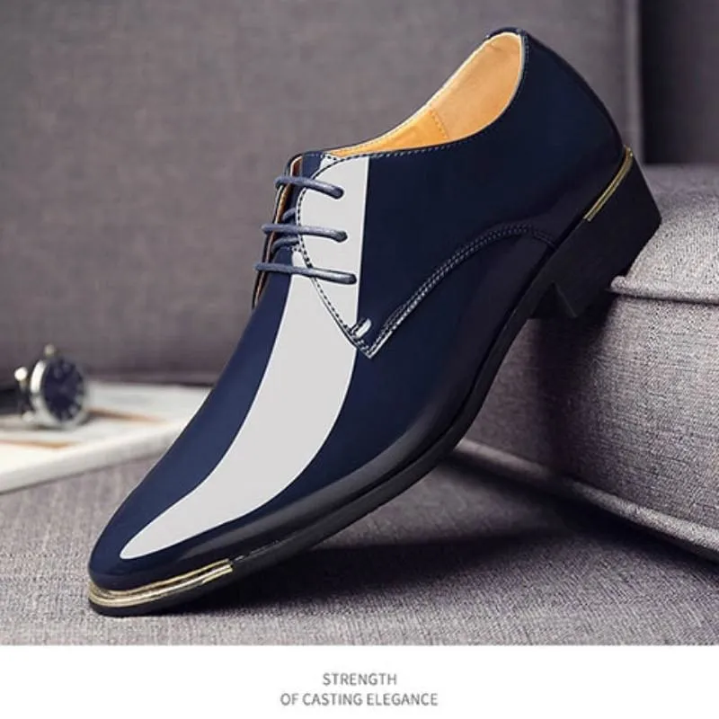 Quality Patent Soft Leather Man Shoes Shoes