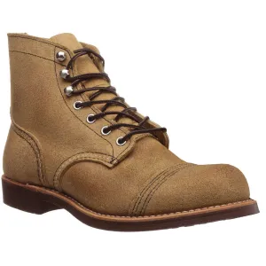 Red Wing Mens Iron Ranger 8083 Suede Hawthorne Boots - UK 10