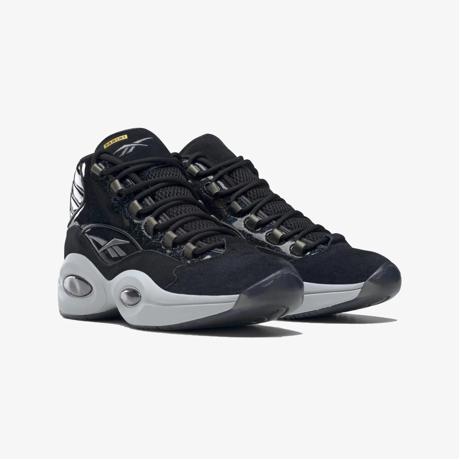 Reebok | PANINI QUESTION MID BASKETBALL  { BLACK