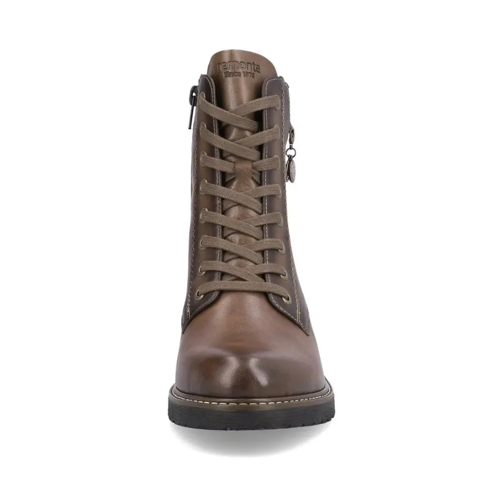 Remonte D1A70 Aida Chestnut Combat Boot (Women's)