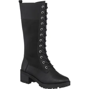 Rook Black Combat Boots