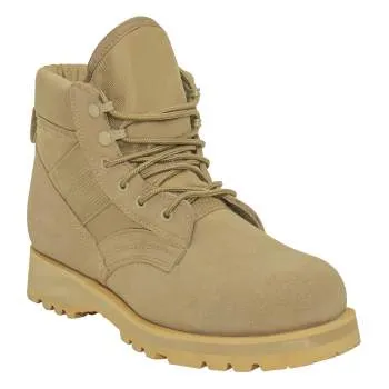 Rothco Combat Work Boots - 6 Inch / Brown