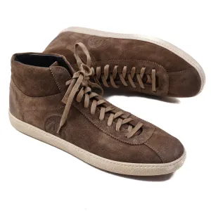 Santoni for AMG Mid-Top Suede Sneakers