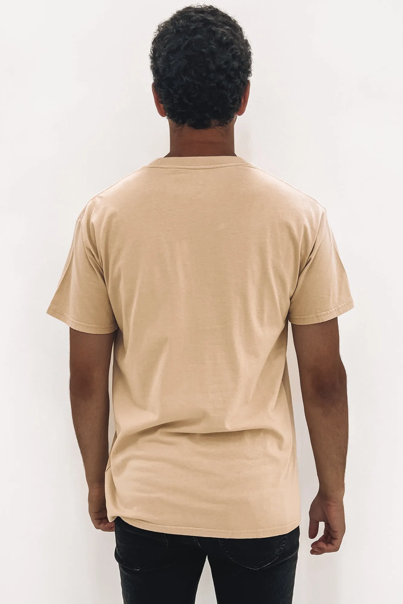 Short Cut Short Sleeve Tee Oatmilk