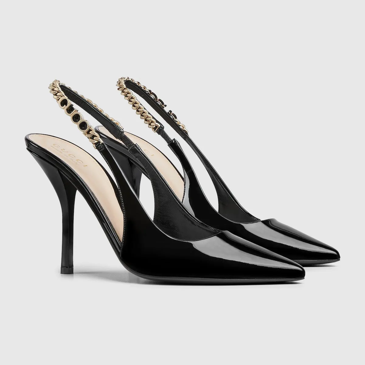 Signoria slingback leather pump