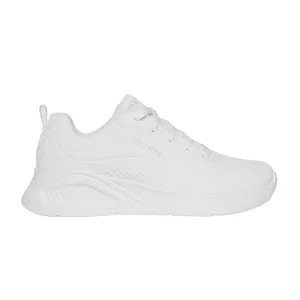 Skechers scarpa sneakers da donna Uno Lite Lighter One 177288/WHT bianco