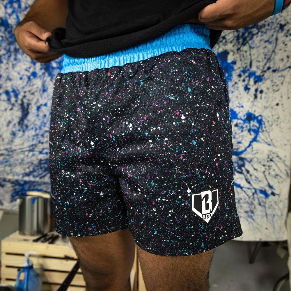 Splatter Shorts - Galaxy