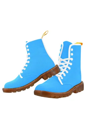 Summer Blue Martin Boots For Women