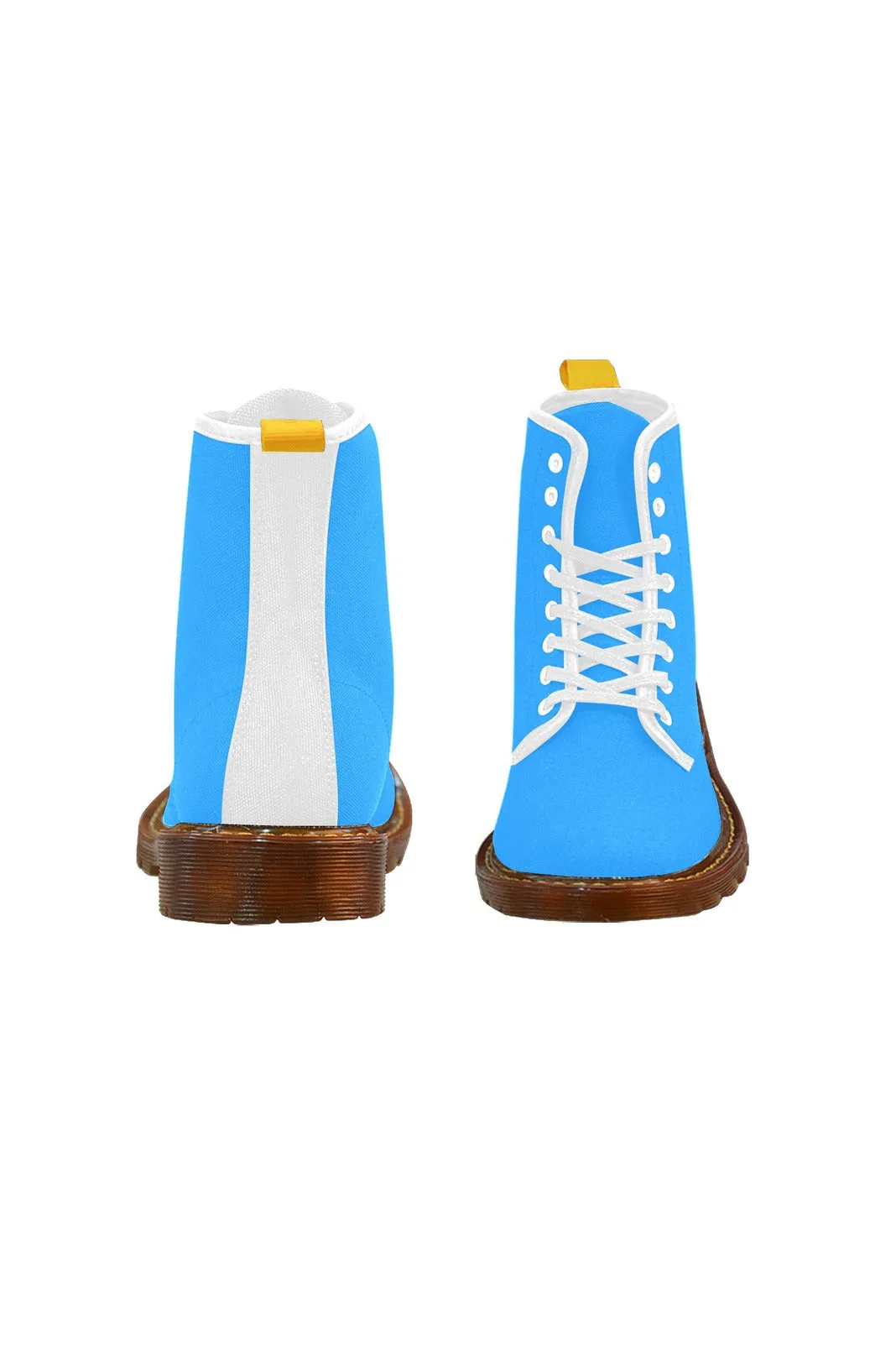 Summer Blue Martin Boots For Women