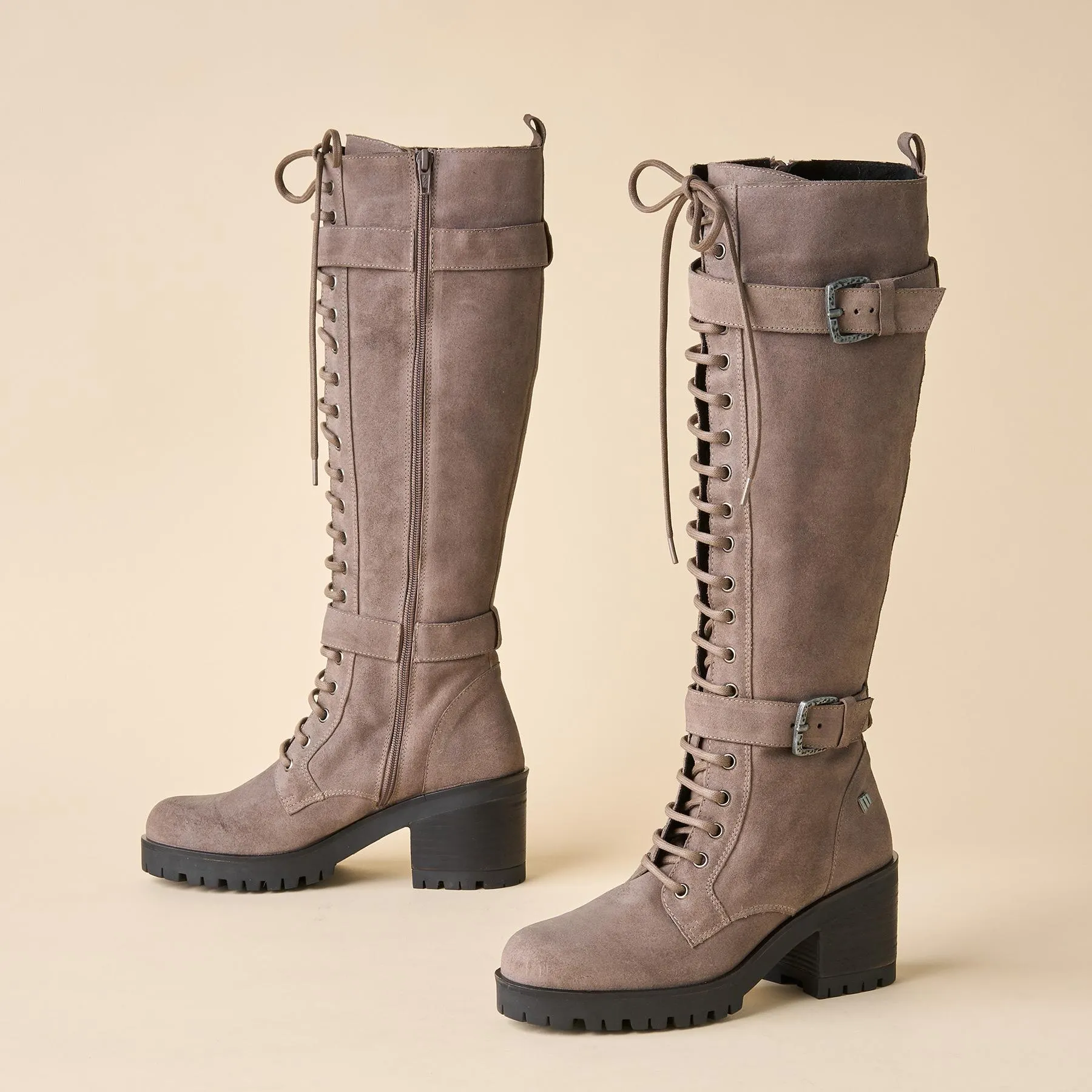 Tall Bastille Combat Boots